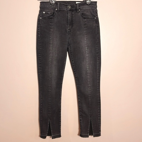 Pistola Monroe Split Hem Skinny Jeans - Picture 2 of 8